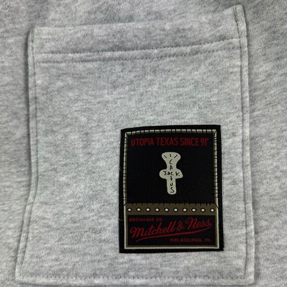 Cactus Jack X Mitchell & Ness X Michigan State NWOT Gray Cuffed Sweatpants‎ - XL - Picture 6 of 9